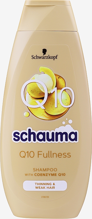 Aufbau-Shampoo für pflegebedürftiges und dünner werdendes Haar mit Coenzym Q10 - Schwarzkopf Schauma Shampoo — Bild N1