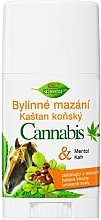 Cremestick mit Cannabisextrakt und Rosskastanie - Bione Cosmetics Cannabis + Horse Chestnut — Bild N1