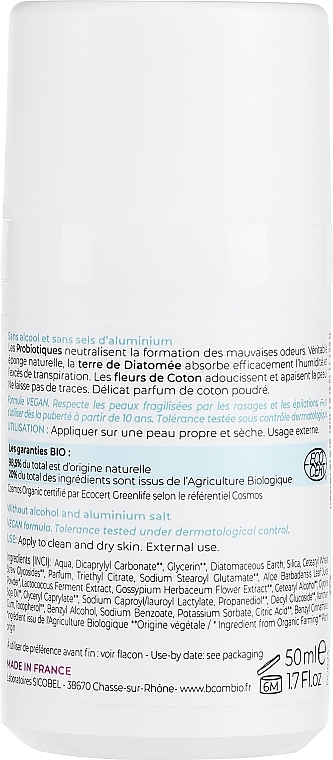 Deo Roll-on Antitranspirant - BomBIO 48H Scin Care Deodorant  — Bild N1
