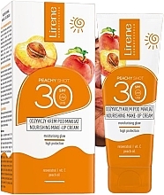 Leichte, feuchtigkeitsspendende Make-up-Creme SPF 30 - Lirene Nourishing Make-Up Cream SPF 30 — Bild N1