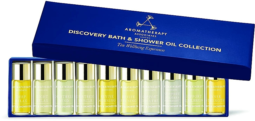 Badeset - Aromatherapy Associates Miniature Bath & Shower Oil Collection (Bade- und Duschöl 10x3ml) — Bild N1