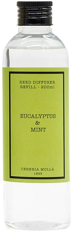 Cereria Molla Eucalyptus & Mint  - Nachfüller für Aromadiffusor  — Bild N1