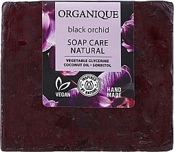 Natürlicher Seifenwürfel Schwarze Orchidee - Organique Soaps Black Orchid — Bild N1