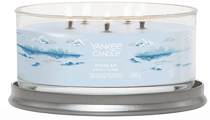 Duftkerze im Glas Ocean Air Fünf Dochte - Yankee Candle Singnature — Bild N2