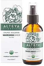 Düfte, Parfümerie und Kosmetik Weißes Rosenhydrolat - Alteya Organic Bulgarian Organic White Rose Water 