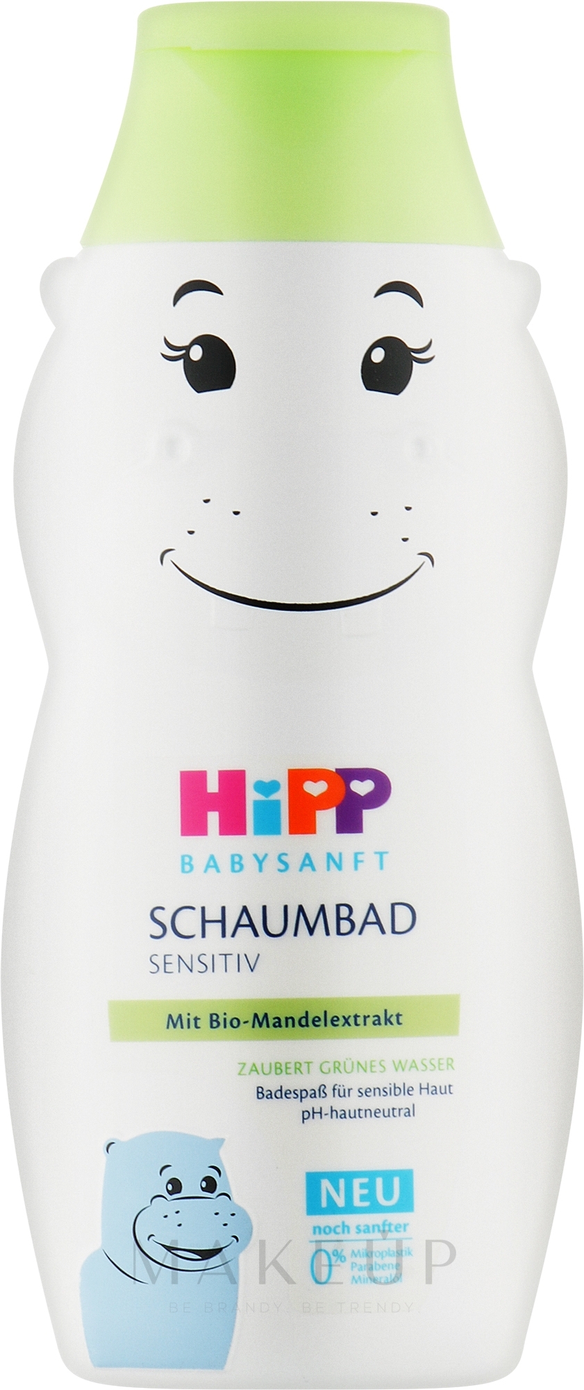 Badeschaum für Babys Nilpferd - Hipp BabySanft Sensitive — Bild 300 ml