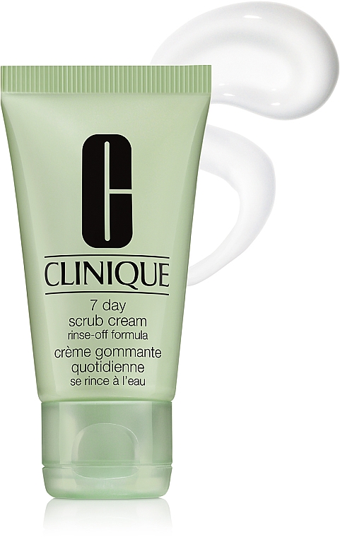 Wasserlösliches Creme-Peeling für das Gesicht - Clinique 7 Day Scrub Cream Rinse-Off Formula — Foto N2