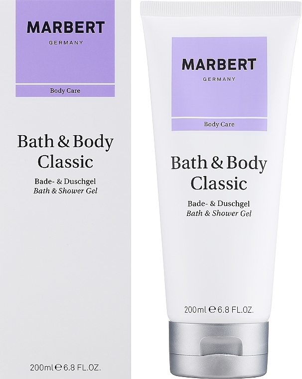 Bade- und Duschgel - Marbert Bath & Body Classic Bath & Shower Gel — Bild N2