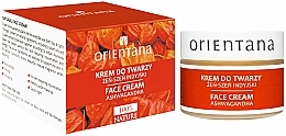 Düfte, Parfümerie und Kosmetik Gesichtscreme mit indischem Kraftwurz - Orientana Face Cream Ashwagandha