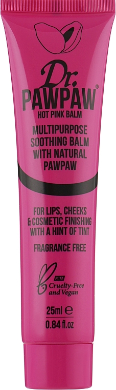 2in1 Balsam für Lippen und Wangen - Dr. PAWPAW Hot Pink Balm — Bild N4