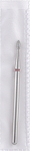 Düfte, Parfümerie und Kosmetik Diamant-Nagelfräser in Geschossform L-4 mm 1,8 mm rot - Head The Beauty Tools