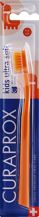 Kinderzahnbürste ultra weich CS Kids Ultra Soft orange - Curaprox — Bild N1
