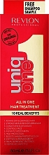 Düfte, Parfümerie und Kosmetik Haarpflegeset - Revlon Professional Uniq One (Haarmaske 150ml + Haarshampoo 20ml)