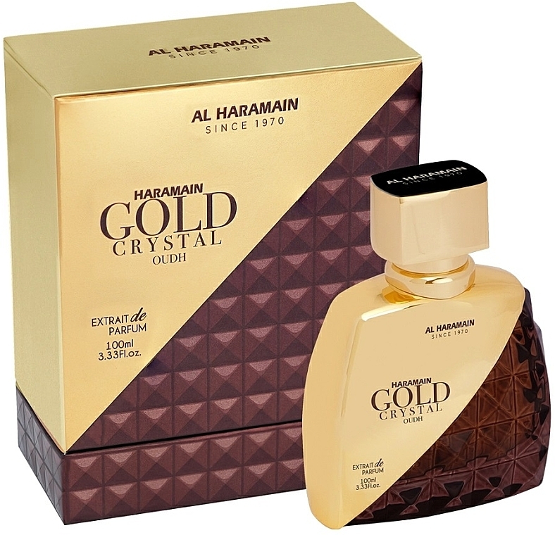 Al Haramain Gold Crystal Oudh - Parfum — Bild N1