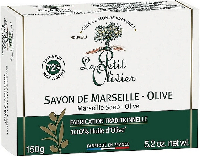 Marseille-Seife Olive - Le Petit Olivier Marseille Soap Olive — Bild N1