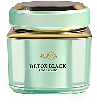 3in1 Schwarze Detox-Maske - MyIDi Detox Black Mask 3 In 1 — Bild N1