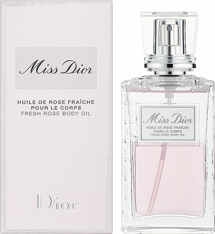 Dior Miss Dior Fresh Rose Body Oil - Frisches Körperöl mit Rosen — Bild N2