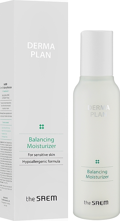 Feuchtigkeitslotion für empfindliche Haut - The Saem Derma Plan Balancing Moisturizer — Bild N2
