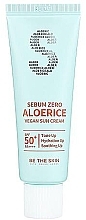 Düfte, Parfümerie und Kosmetik Sonnenschutzcreme für das Gesicht - Be The Skin Sebum Zero Aloerice Vegan Sun Cream SPF50+ PA++++