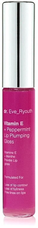 Lipgloss für mehr Volumen mit Vitamin E und Pfefferminze - Dr. Eve_Ryouth Vitamin E And Peppermint Lip Plumps — Bild N1