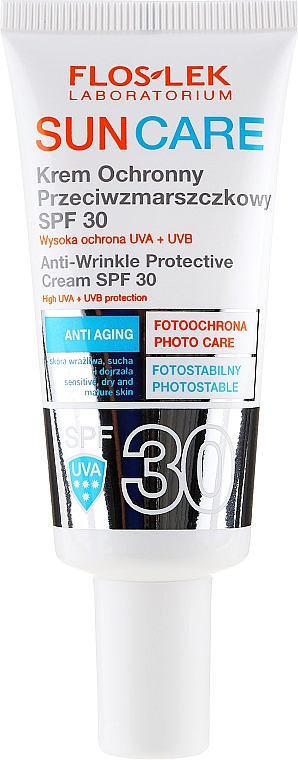 Anti-Falten Sonnenschutzcreme SPF 30 - Floslek Sun Protection Cream SPF30 — Bild N2
