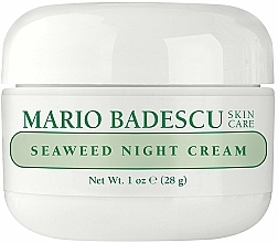 Düfte, Parfümerie und Kosmetik Nachtcreme mit Algenextrakt - Mario Badescu Seaweed Night Cream