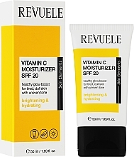 Feuchtigkeitsspendende Gesichtscreme mit Vitamin C - Revuele Vitamin C Moisturizer SPF 20 — Bild N2