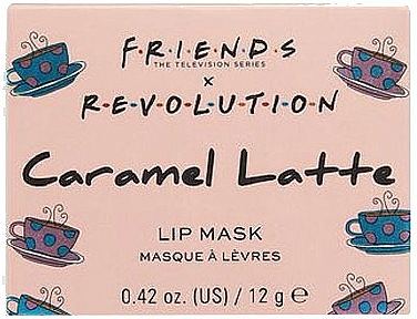 Lippenmaske Karamell Latte - Makeup Revolution X Friends Caramel Latte Lip Mask — Bild N1