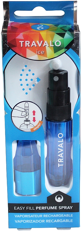 Parfumzerstäuber - Travalo Ice Blue Perfume Atomiser — Bild N1