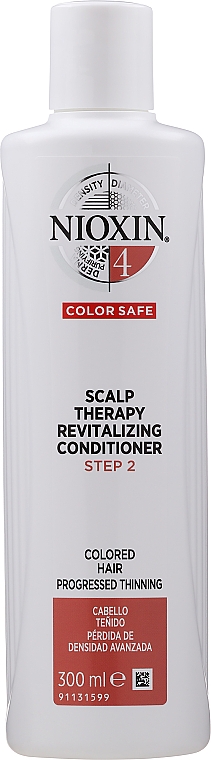 Conditioner für feines, chemisch behandeltes Haar mit sichtbar abnehmender Haardichte - Nioxin Thinning Hair System 4 Scalp Revitaliser Conditioner — Bild N1