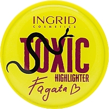 Highlighter - Ingrid Cosmetics x Fagata Toxic Highlighter — Bild N1