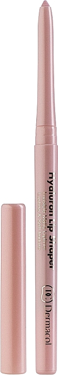 Transparenter Lippenkonturenstift - Dermacol Hyaluron Lip Shaper — Bild N2