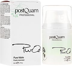 Düfte, Parfümerie und Kosmetik Regenerierendes Gesichtsfluid - PostQuam Pure 02 Matte Repair Fluid