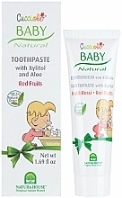 Düfte, Parfümerie und Kosmetik Zahnpasta mit Aloe Vera und roten Früchten - Natura House Baby Cucciolo Toothpaste