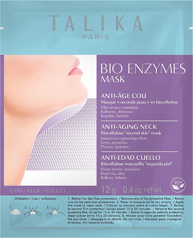 Maske für den Halsbereich - Talika Bio Enzymes Mask Anti-Age — Bild N1