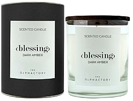 Düfte, Parfümerie und Kosmetik Duftkerze Dunkler Bernstein - Ambientair The Olphactory Blessing Dark Amber Candle