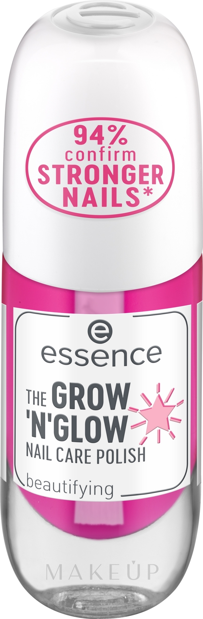 Nagelverstärker - Essence The Grow'n'glow Nail Care Polish — Bild 8 ml