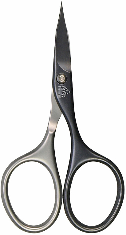 Kombi-Nagelschere schwarz-silber 81582 9 cm - Erbe Solingen Titan-Edition Manicure Combi Nail Scissors Black Silver — Bild N1