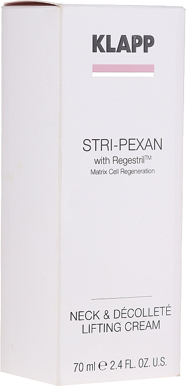 Anti-Falten Lifting-Creme für Hals und Dekolleté - Klapp Stri-PeXan Neck & Decollete Lifting Cream — Bild N1
