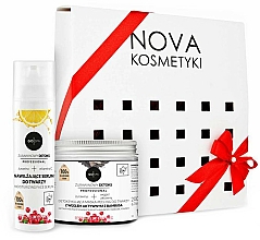 Düfte, Parfümerie und Kosmetik Gesichtspflegeset - Nova Kosmetyki GoSPA Intensively Regenerating Face Detox (Gesichtserum 50ml + Detox-Peelingmaske für das Gesicht 200ml)