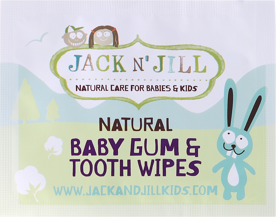 Reinigungstücher für Kinder- zahnfleisch und zähne - Jack N' Jill — Bild N2