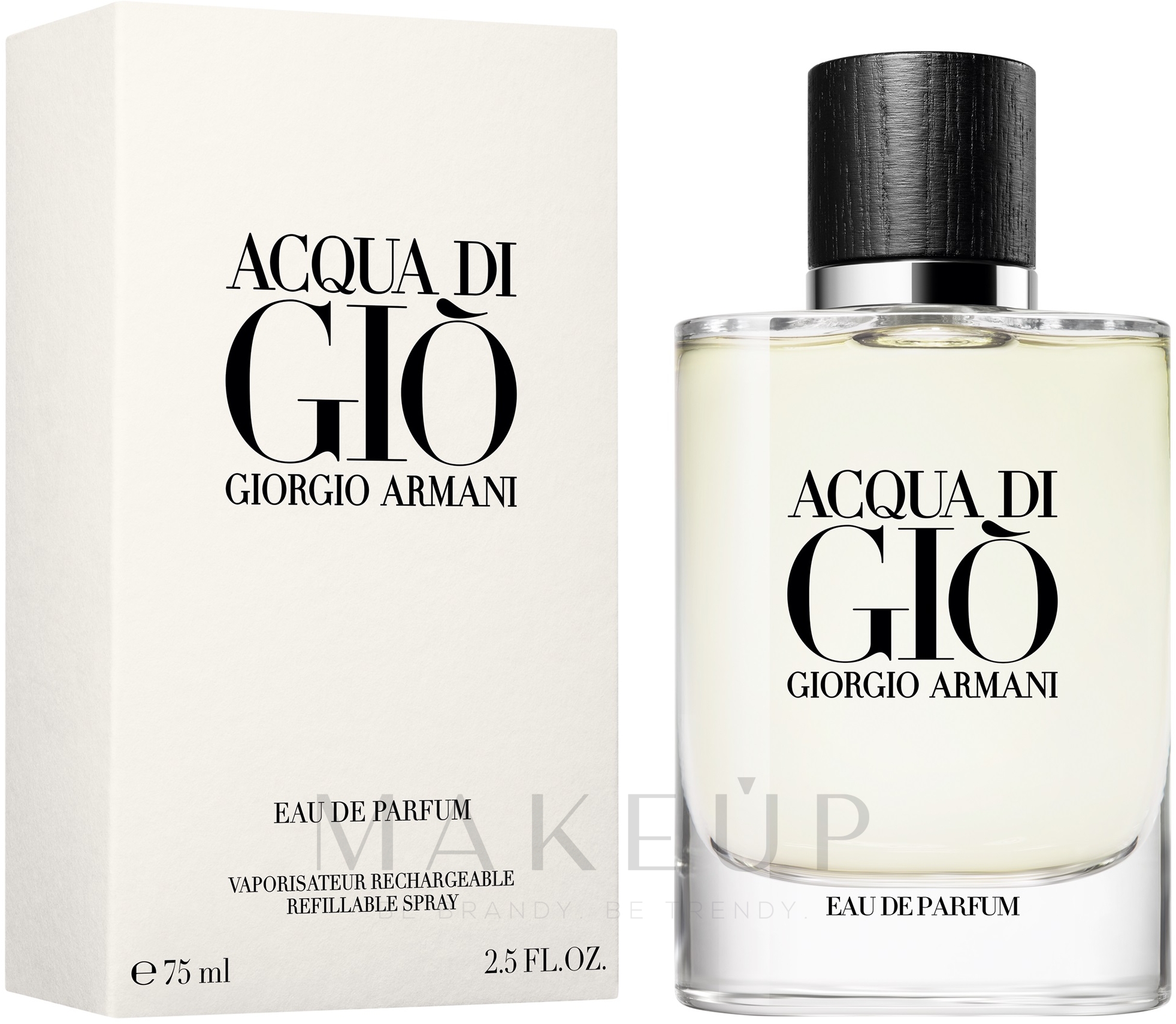 Giorgio Armani Acqua Di Gio - Eau de Parfum nachfüllbar — Bild 75 ml