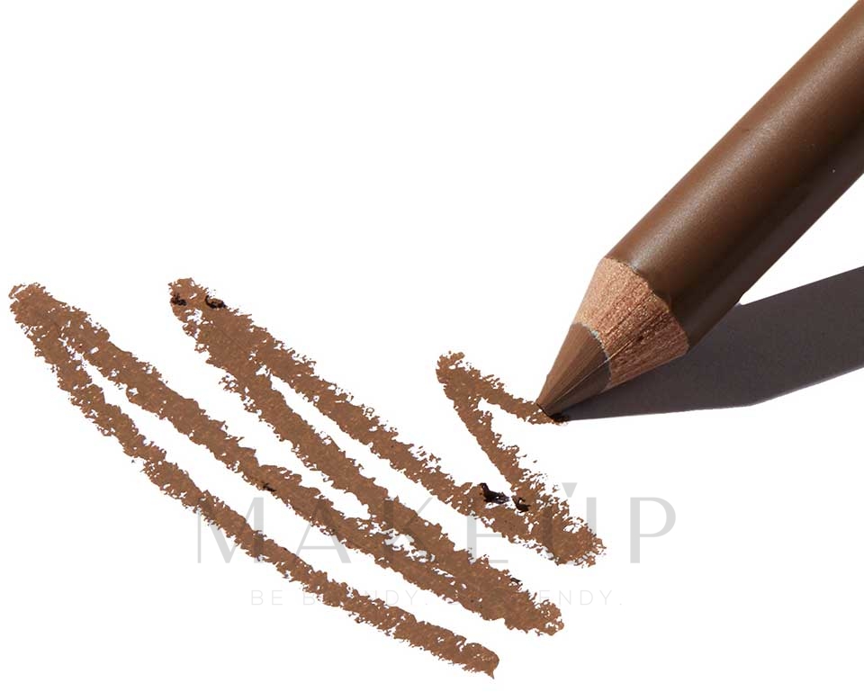 Langanhaltender Augenbrauenstift mit Bürste - Rougj+ Glamtech 8H Long-Lasting Brow Pencil — Bild 01 - Hazelnut