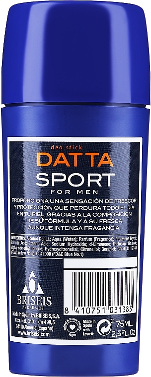 Deostick Datta Sport For Men - Tulipan Negro Deo Stick  — Bild N3