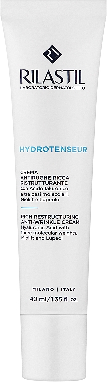 Reichhaltige Anti-Falten Creme - Rilastil Hydrotenseur Rich Restructuring Anti-Wrinkle Cream — Bild N1