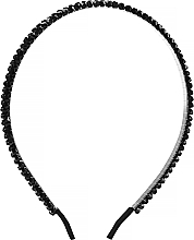 Haarreif mit Perlen FA-5662 schwarz - Donegal — Bild N1