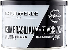 Düfte, Parfümerie und Kosmetik Warmes Enthaarungswachs in einer Dose - Naturaverde Pro Black Wax Brazilian Depilatory Black Wax 