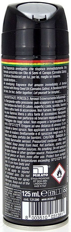 Deospray Cannabis - Intesa Unisex Parfum Deodorant Cannabis — Bild N2