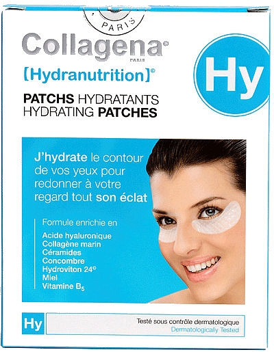 Feuchtigkeitsspendende Augenpads - Collagena Paris Hydranutrition Hydrating Eye Patches — Bild N1