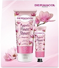 Set - Dermacol Magnolia Flower ll (sh/gel/200ml + h/cr/30ml) — Bild N1